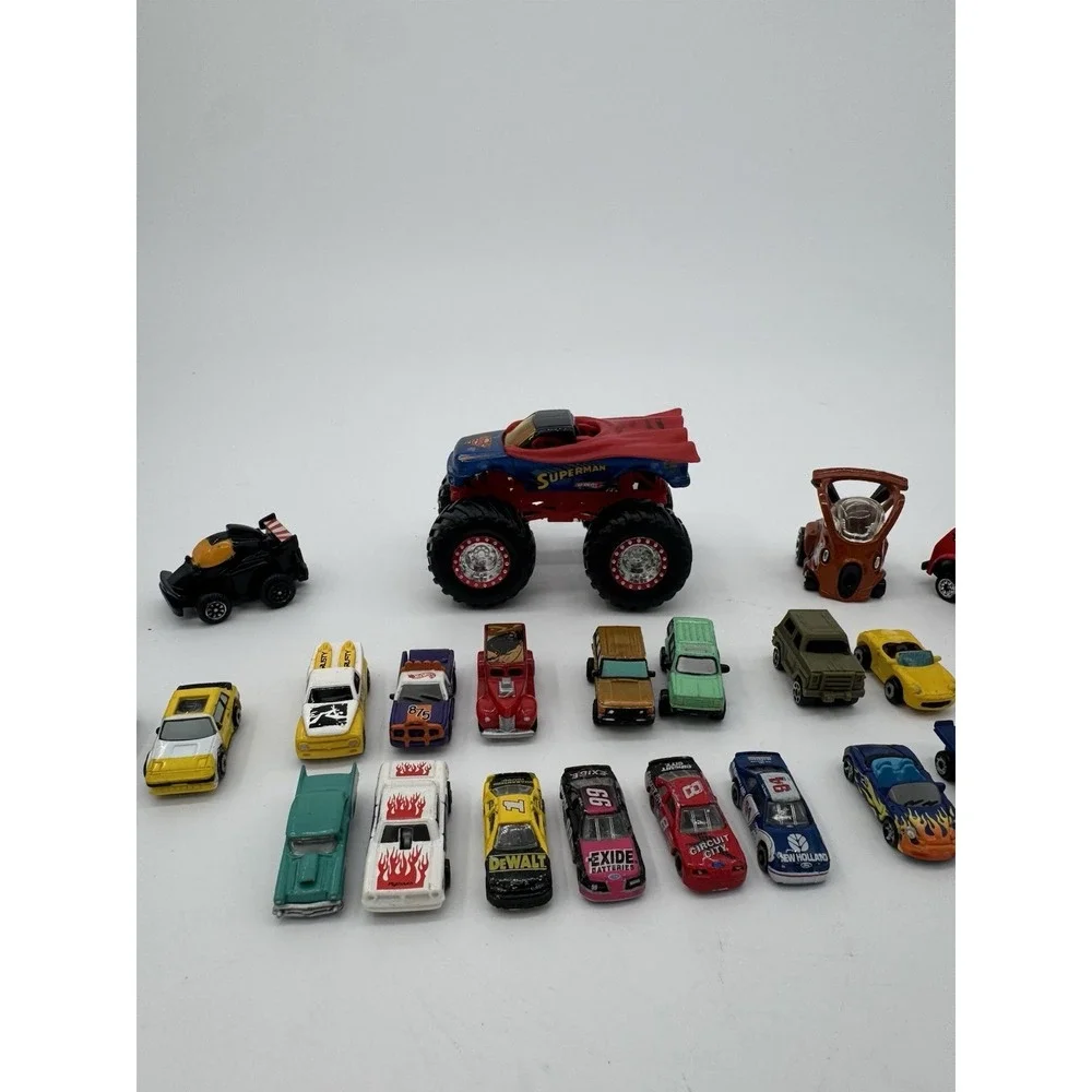 Mixed‎ Lot 23 Diecast Toy Cars Hot Wheels Matchbox Micro Machines Vintage